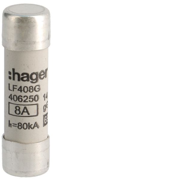 Cartouche fusible industrielle 14x51 gG 8A LF408G