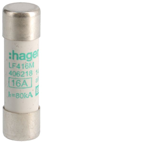 Cartouche fusible industrielle 14x51 aM 16A LF416M