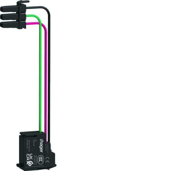 Contact auxiliaire HW+ fourni en standard HW2/4 (AX) HWX044H