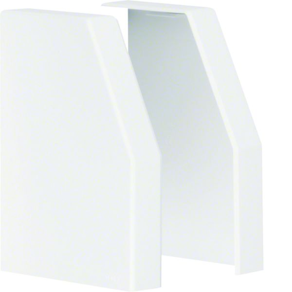 Paire d'embouts côtés droit et gauche pour goulotte RK 150x110mm Blanc L22359010