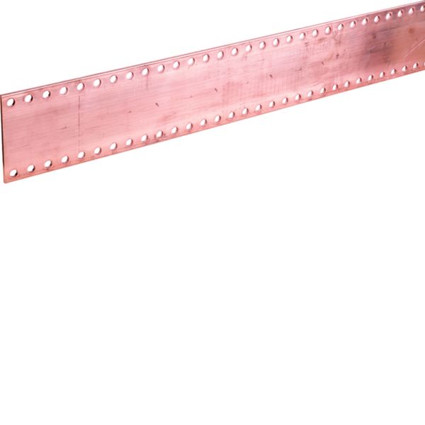 Barre cuivre perforé M10 1250A 125x5x1750mm UC968