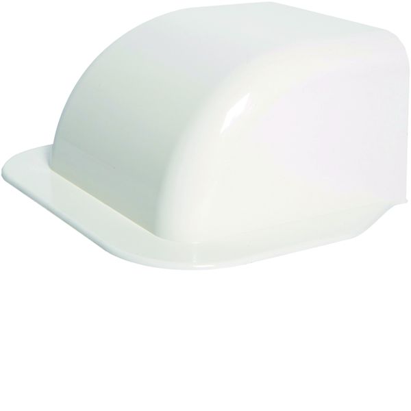 Passage de mur pour goulotte de climatisation CLM 75 x 125 mm Blanc paloma CLM7512561