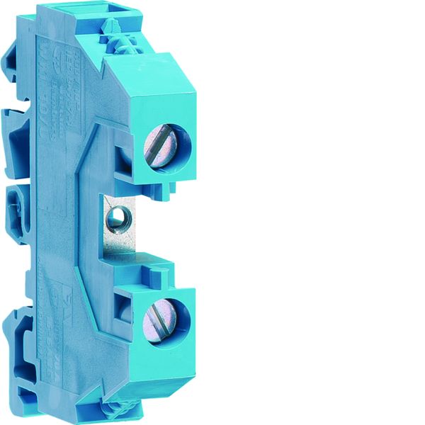 Borne de passage-neutre,10mm², 400V/57A, connection à vis KXA10N