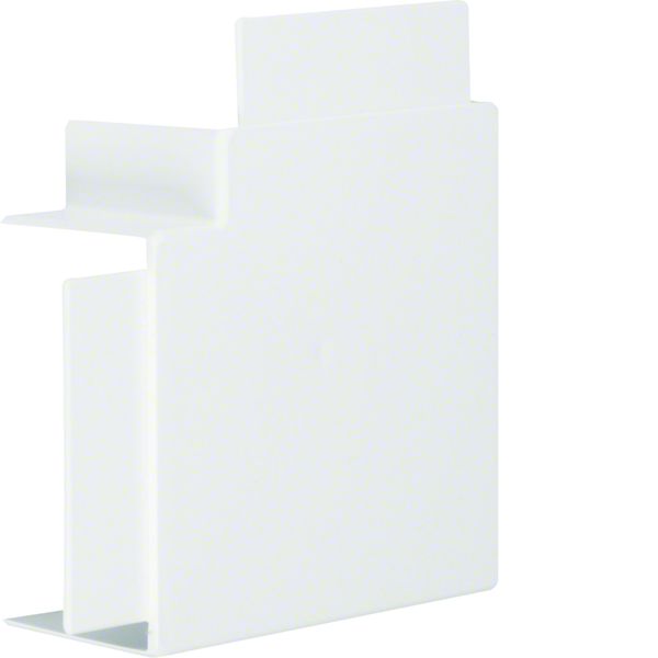 Angle plat pour goulotte de distribution lifea LFF et FB 60x110mm Blanc LF6011059016