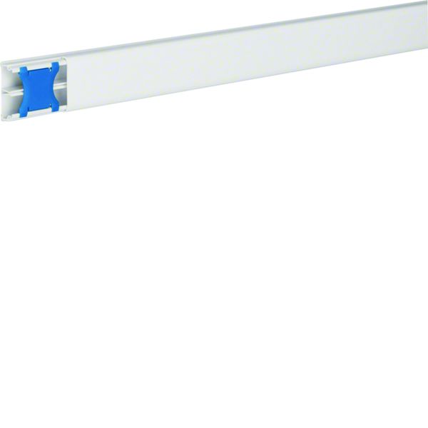 Moulure Ateha 12x30mm 2 compartiments, Blanc ATA123019016