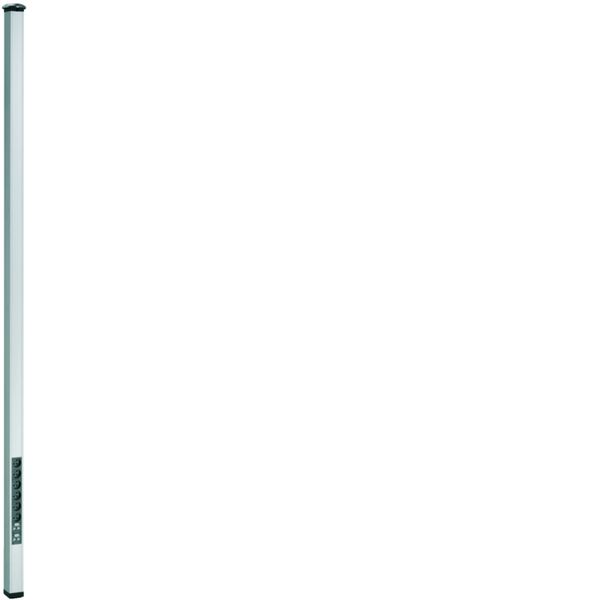 Colonne Officea 1 face, hauteur de fixation par vérin 2700 à 3000mm, Alu anodisé DAS452700ELN