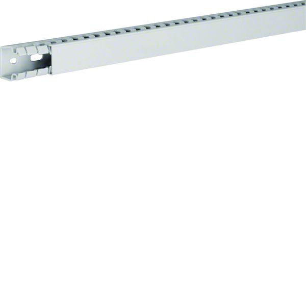 Goulotte de câblage sans halogène beha-set 25x25mm PC-ABS Gris clair HA725025