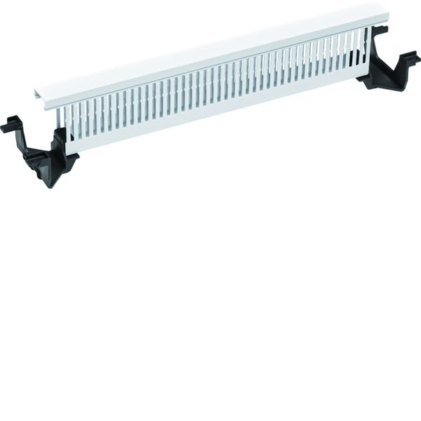 Goulotte de câblage horizontale avec couvercle 85x95x550mm pour série univers UZ52A1