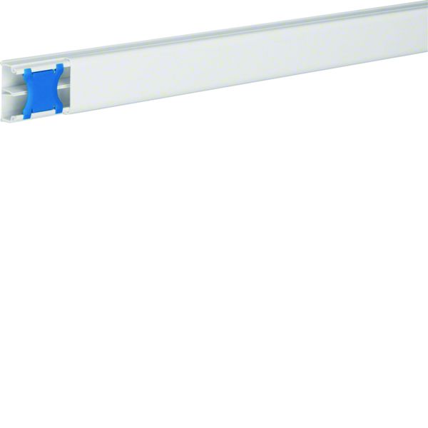 Moulure Ateha 16x30mm 2 compartiments, Blanc ATA163019016