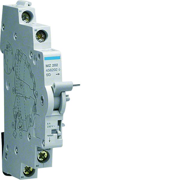 Contact signal défaut 10+1F 6A 240V AC MZ202