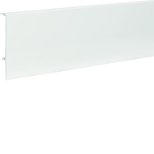 Couvercle pour plinthe SL 15x100mm Blanc SL151002F9016