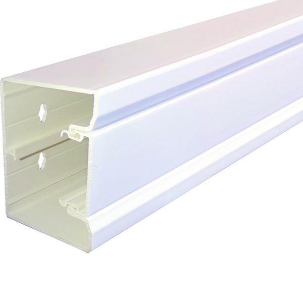 Goulotte d'installation GBD 50x85mm 1 compartiment PVC blanc GBD5008509016