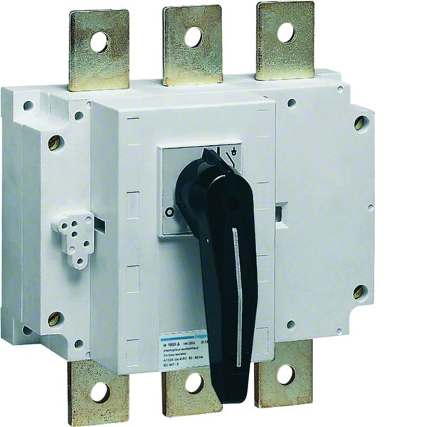 Interrupteur coupure apparente 3P In1600A Ue380 - 415Vac Poignée rotative longue HA364