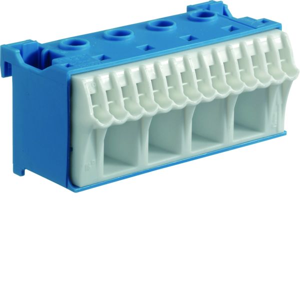 Bornier neutre sanvis 14x4mm2 + 4x25mm2, 63A KN18N