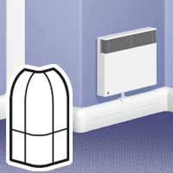 Angle Ext.140X35 Blanc Cont. legrand 033716