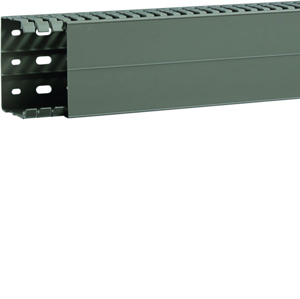 Goulotte de câblage BA7A 60x80mm PVC gris pierre BA7A60080
