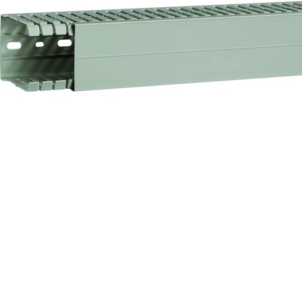Goulotte de câblage BA7A 80x60mm PVC gris pierre BA7A80060