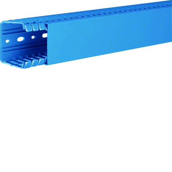 Goulotte de câblage complète BA7 prof 60mm l 60mm bleue BA760060BL