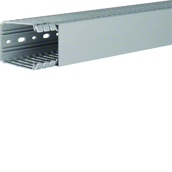 Goulotte de câblage BA7 80x60mm PVC gris pierre BA780060