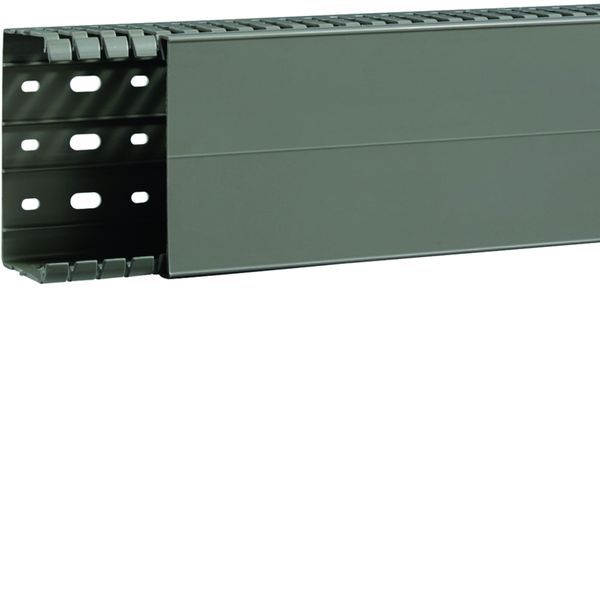 Goulotte de câblage BA7A 60x100mm PVC gris pierre BA7A60100