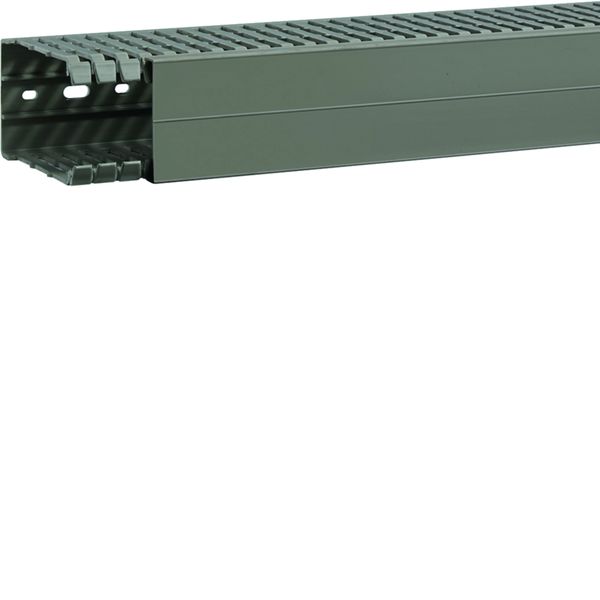 Goulotte de câblage BA7A 100x60mm PVC gris pierre BA7A100060