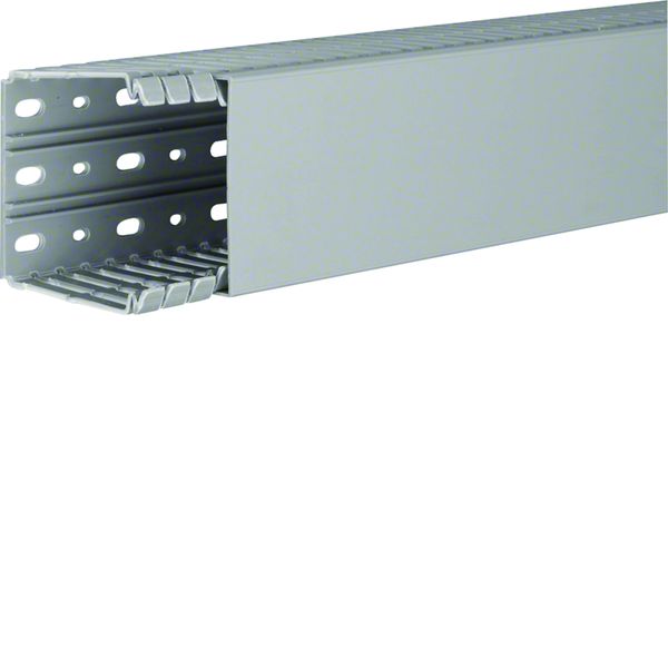 Goulotte de câblage BA7 80x80mm PVC gris pierre BA780080