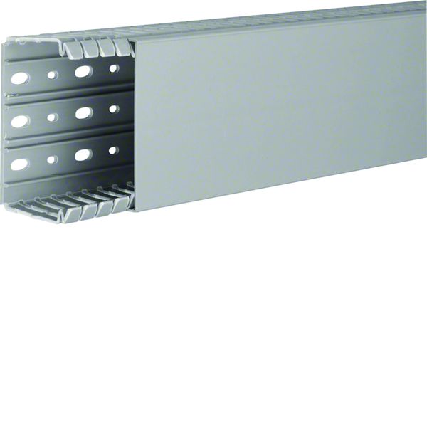 Goulotte de câblage BA7 60x100mm PVC gris pierre BA760100