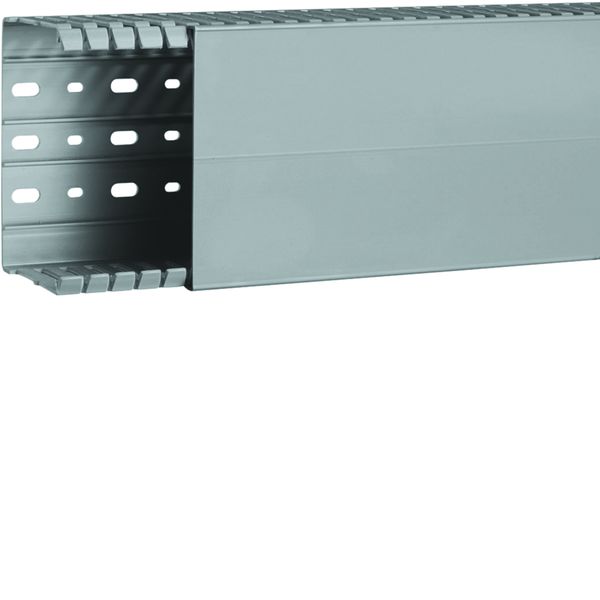 Goulotte de câblage BA7A 80x120mm PVC gris pierre BA7A80120