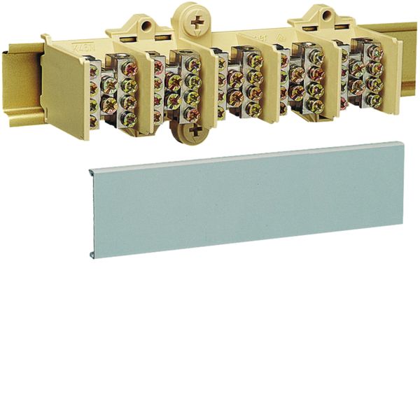 Bloc de jonction 125A 5P 2X25 + 4X16 + couvercle de protection K025