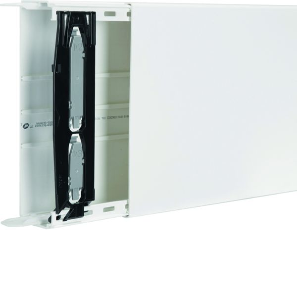Goulotte de distribution cloisonnable lifea LFF 60x230mm PVC Blanc LFF6023009016