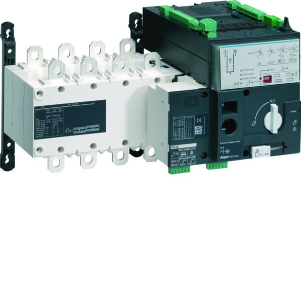 Inverseur de source 4P In1250A Ue380 - 415Vac commande motorisée automatique HIC491G