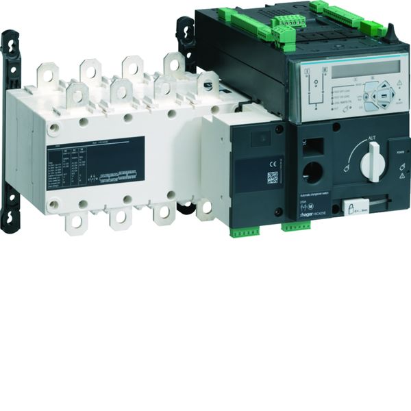 Inverseur de source 4P In800A Ue380 - 415Vac commande motorisée auto energie HIC480E