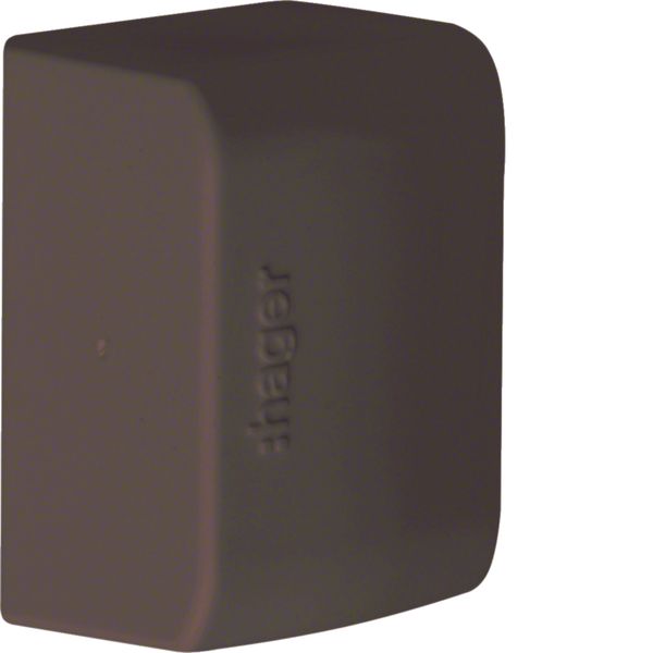 Embout pour moulure Ateha 16x30mm Marron ATA163068014