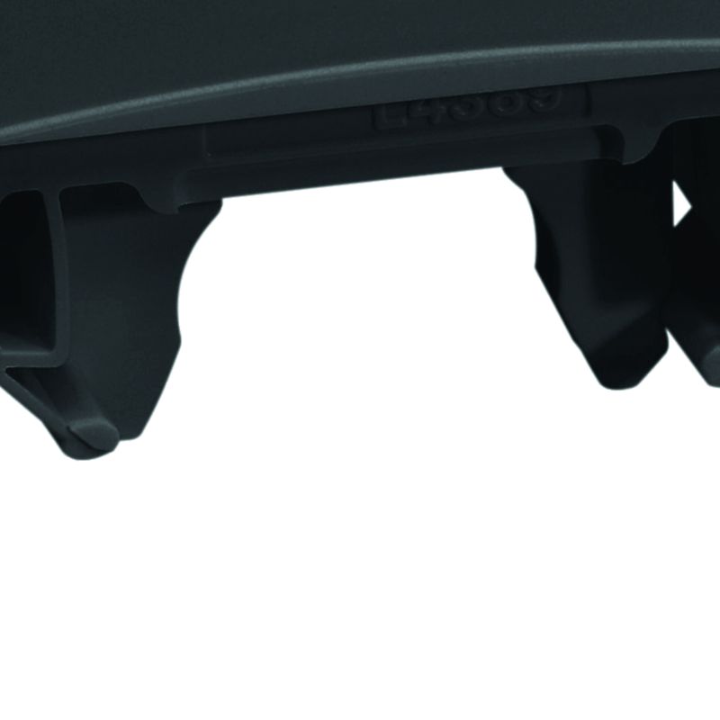 Clip de verrouillage et joint de couvercle pour goulotte GBD, Noir GBDCLIP9011