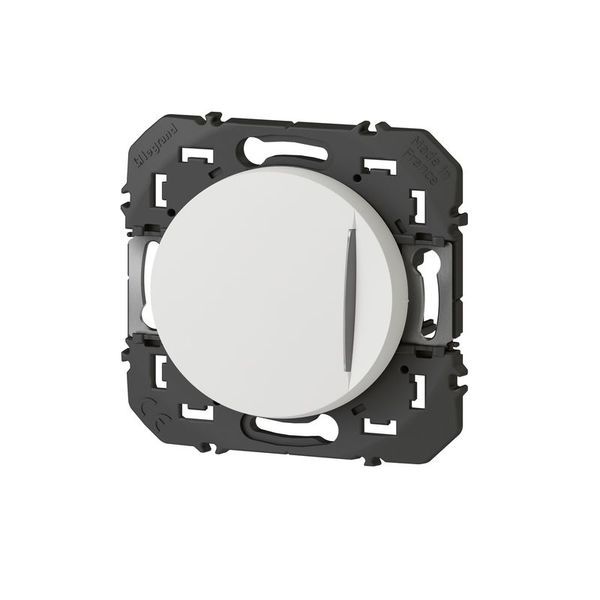Poussoir Simple Avec Voyant Lumineux Dooxie 6A 250V~ Finitio legrand 600016