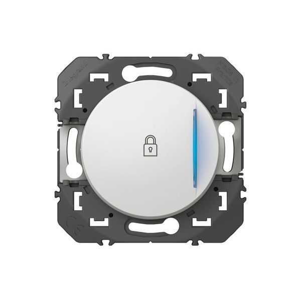 Poussoir Simple À Voyant Lumineux Marquage Cadenas Dooxie 6A legrand 600017