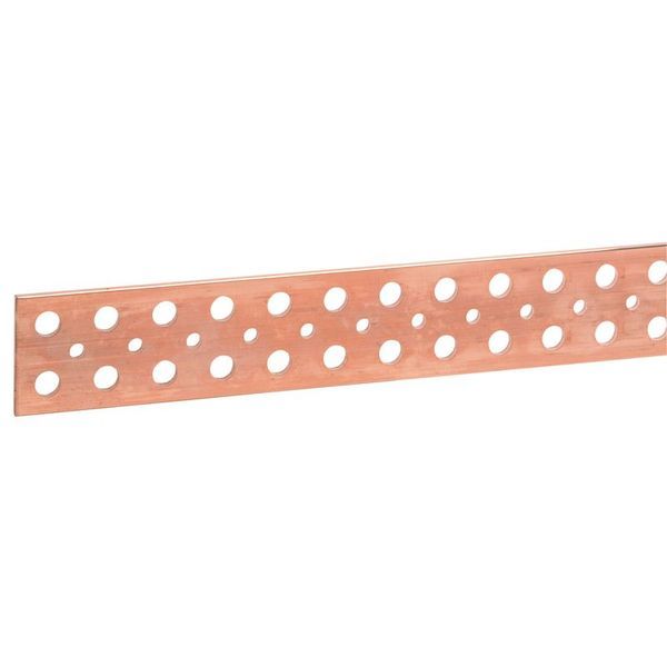 Barre Cuivre Plate Rigide 75X5Mm 950/850 A Admissibles L legrand 037459
