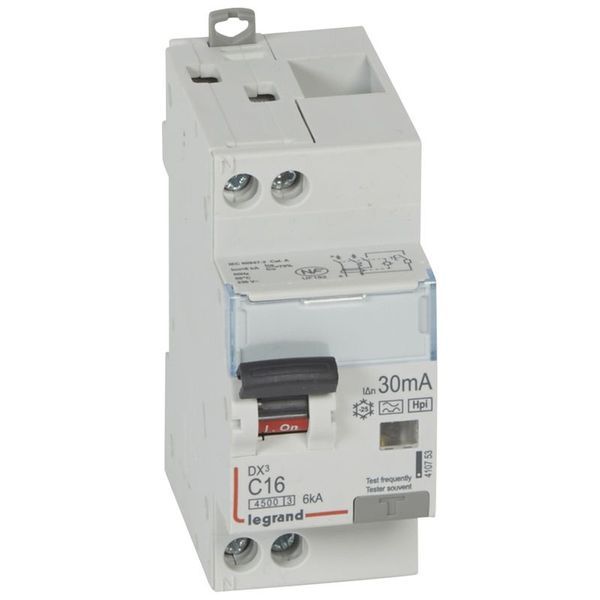 Disjoncteur Diff Dx³ 4500 -Vis/Vis- U+N 230V~ 16A- Typef-30M legrand 410753