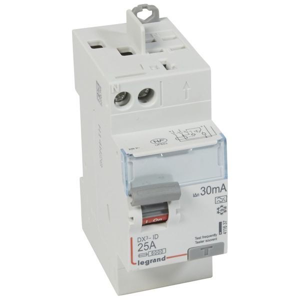 Inter Diff Dx³-Id Vis/Auto Départ Haut 2P 230V~ 25A Type legrand 411637