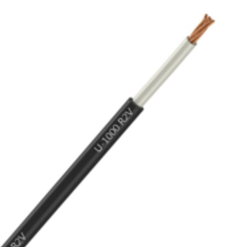 Câble électrique H07RN-F 1x35 mm2 souple noir cuivre - couronne de 50m
