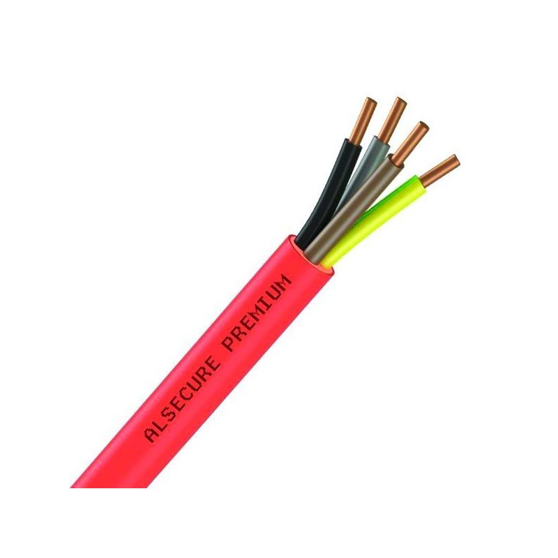 Câble électrique Piro-Câble électrique 4G2.5 CR1-C1 - couronne de 100m