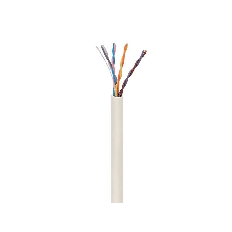 Câble téléphone PTT 298 4P 6/10 ivoire - couronne de 100m