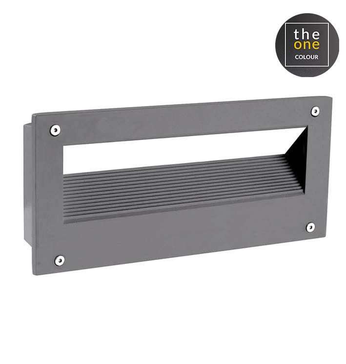 Encastré de mur micenas LED 15 x LED 5 5 gris u 05-9832-Z5-CM
