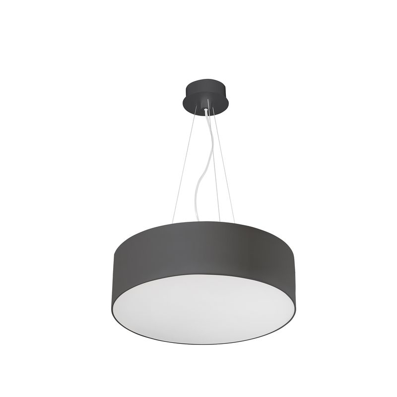 Suspension luno 168 x LED 52 gris urbain 00-5925-Z5-OU