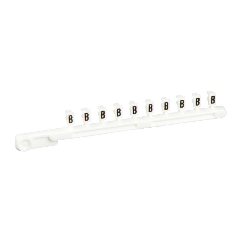 AB1 - repère encliquetable blanc - 25 bandes de 10 AB1GB