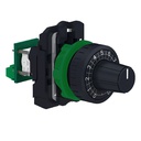 Harmony XB5 - potentiomètre complet - Ø22 - 100k? XB5AD912R100K