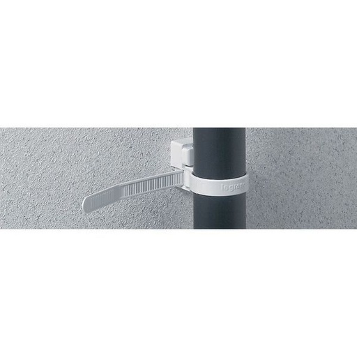 [LEG098450] Sachet De 20 Colliers À Embase Gris legrand 098450