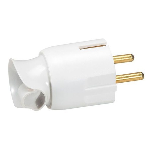 [LEG050172] Fiche Plastique 2P+T 16A À Orientation Du Câble Blanc legrand 050172