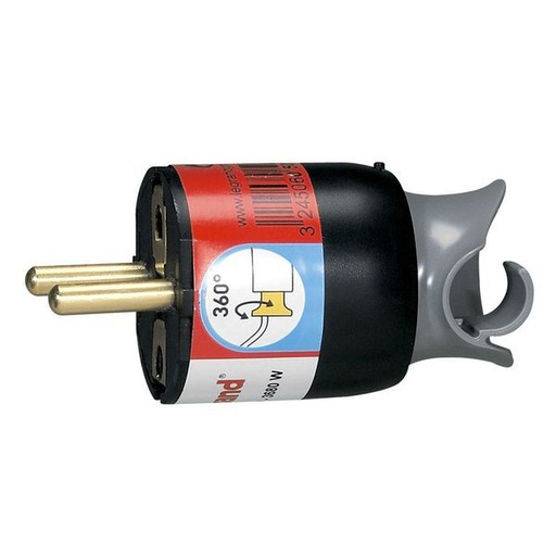 [LEG050173] Fiche Plastique 2P+T 16A À Orientation Du Câble Noir legrand 050173