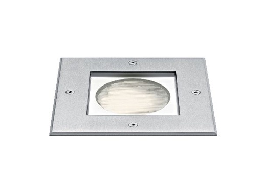 [ARI1750] Luxsol 2 - encastré sol ext. gx53 ip67 ik10, carré, inox, lampe non in - 1750